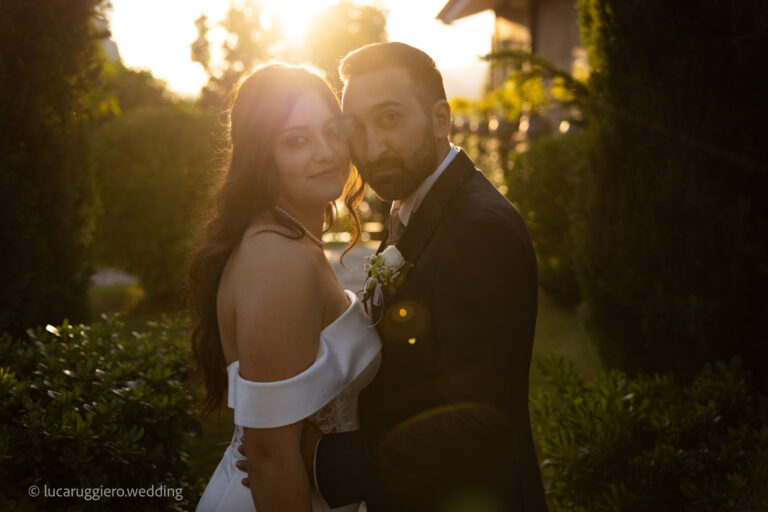 Simone e Teresa fotografia matrimonio a Villa Regina