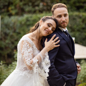 Giovanna e Marco - foto nella location villa regina